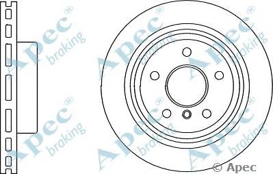 APEC BRAKING dsk3065 -  Тормозной диск